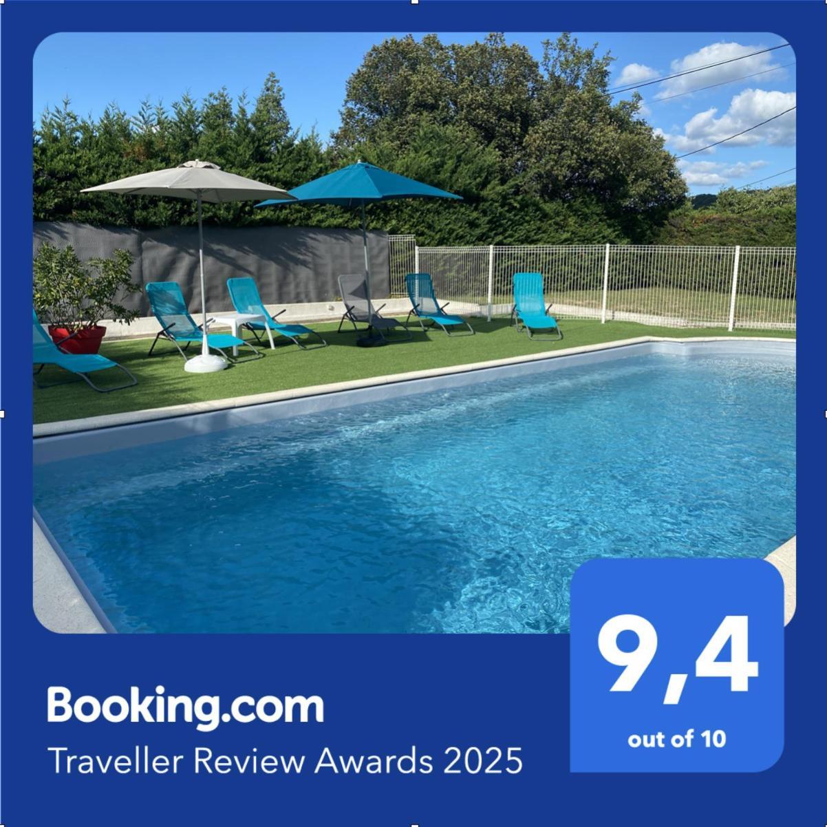 Gite Lavande Avec Piscine Privee Classe 4 Etoiles Лагорс Екстериор снимка